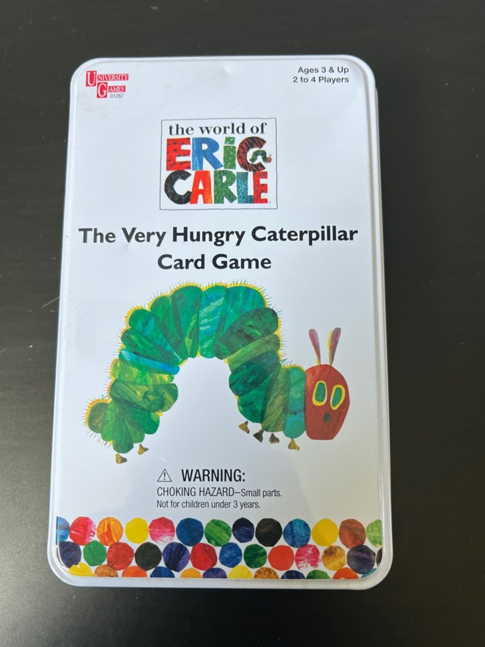 EUC complete Eric Carle Very Hungry Caterpillar Card Game Age 3 & Up